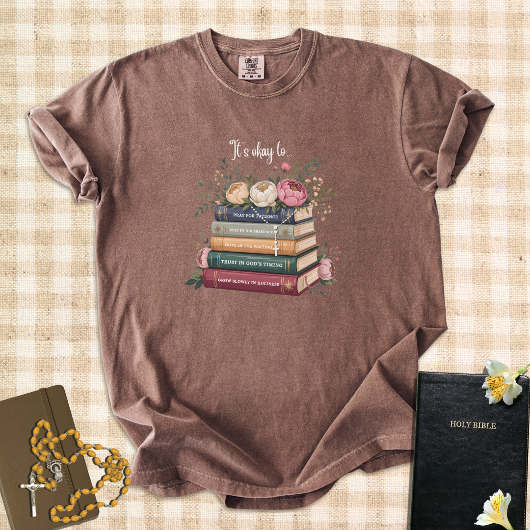 Stacked in Faith – Catholic Encouragement T-Shirt