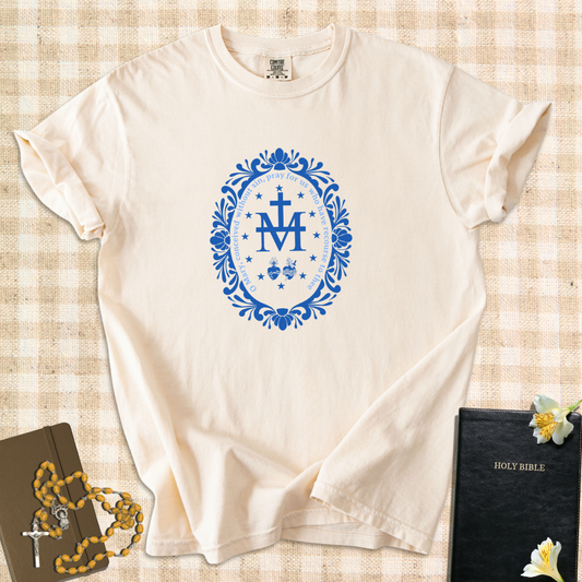 Mary’s Medal – Catholic Marian Symbol T-Shirt