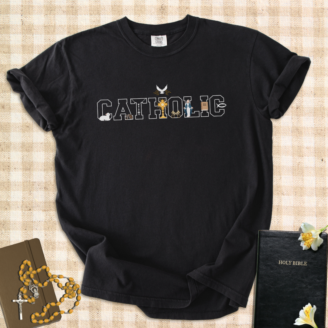 CATHOLIC Icons Graphic T-Shirt