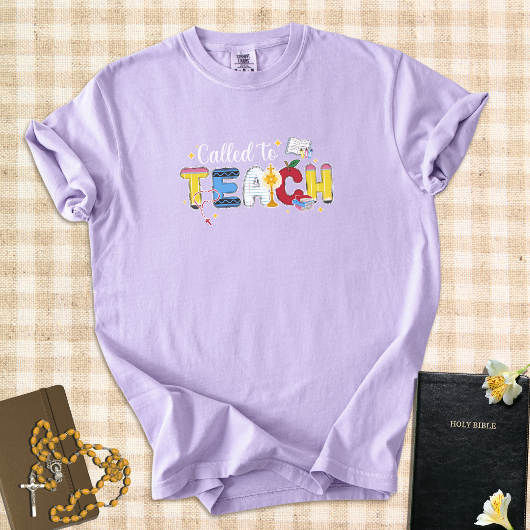 Called to Teach – Catholic Teacher T-Shirt