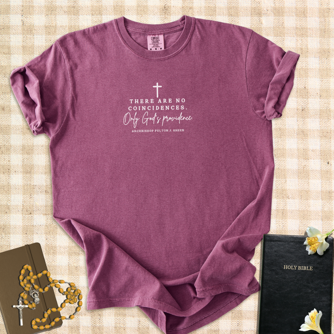 "God’s Providence" – Inspired by Fulton J. Sheen T-Shirt