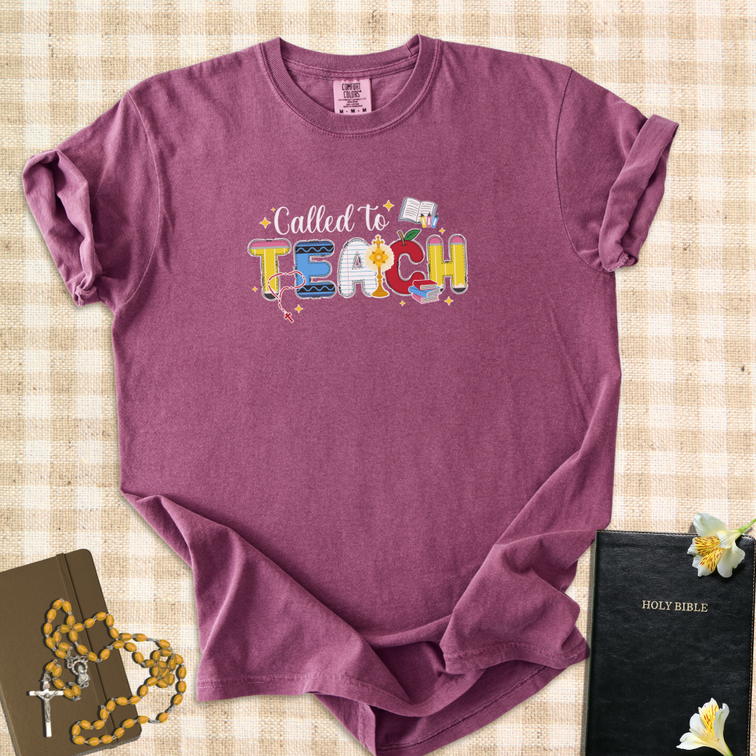 Called to Teach – Catholic Teacher T-Shirt